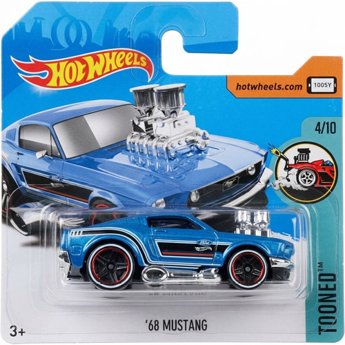 ‘68 Mustang - 2017 - Tooned - Mavi - DVB35 - 1/64