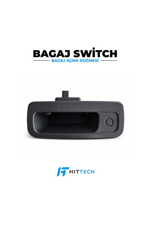 Renault Kangoo 3 Tek Kapı Uyumlu Bagaj Açma Düğmesi Butonu Switch OEM 8200497807