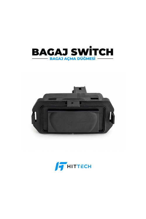 Renault Megane 2 ve Laguna 2 Uyumlu Bagaj Açma Düğmesi Butonu Switch OEM 7701472930 98091103