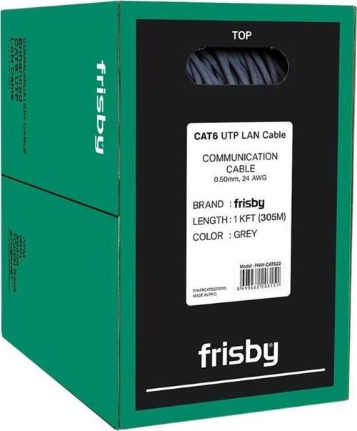 FRISBY FNW-CAT622 305m CAT6 24 AWG UTP KABLO