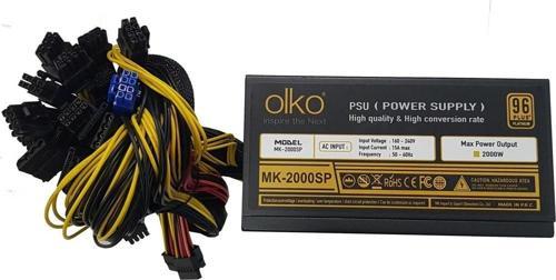 2000 W POWER SUPPLY 16xPCI-E(6+2Pin), MINING