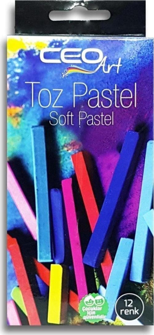 Ceoart 12 Renk Toz Pastel Boya Ceo-Pa0001