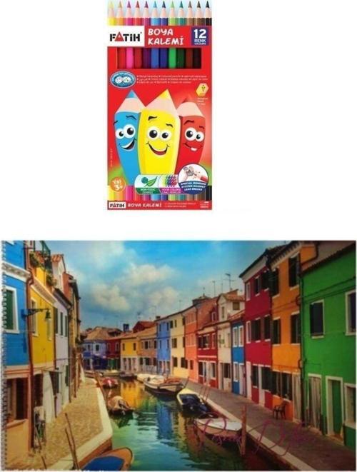 Okul Öğrenci Kırtasiye Boya Seti 056