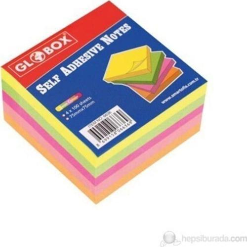 4 Renk Yapışkanlı Not Kağıdı Smart.6635 Pastel Renkler