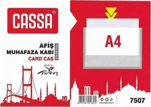 Tabela Poşeti (Afiş Muhafaza Kabı A4) 210x297 MM Şeffaf (1 Paket 10 Adet)