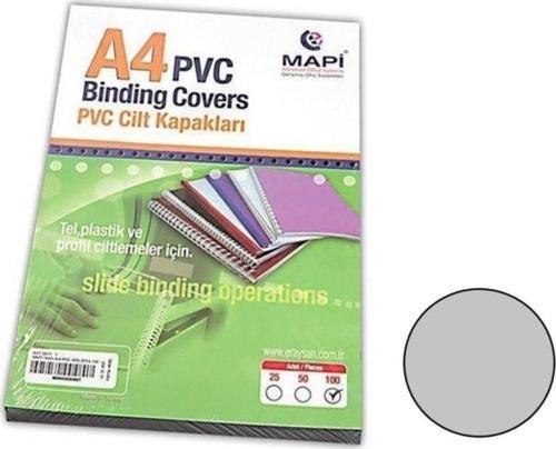 Cilt Kapağı Plastik Opak A4 160 Micron Şeffaf (100 Lü Paket)