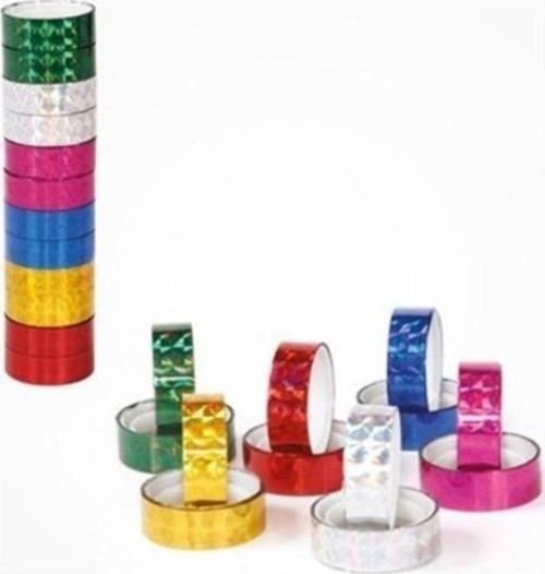 Renkli Bant Metalik Renkler 6X2=12 Adet