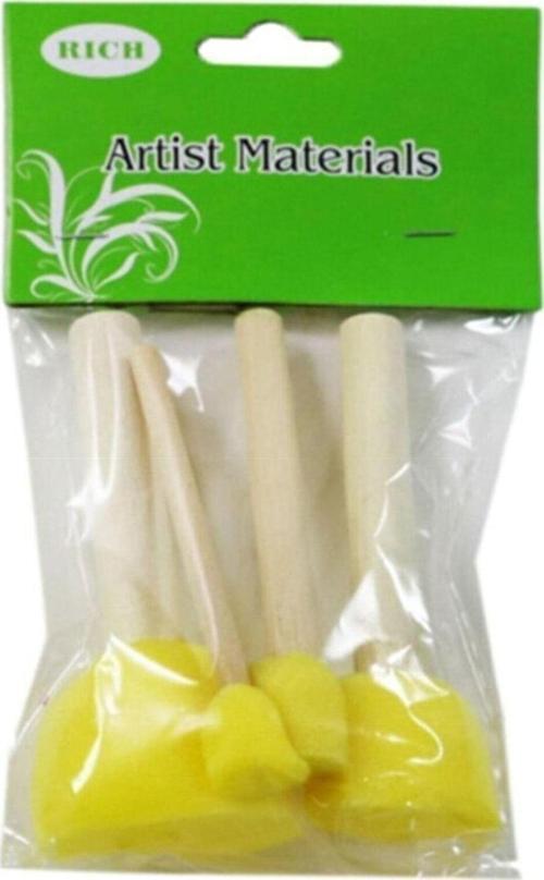 Pon Pon Fırça 4'Lü Set