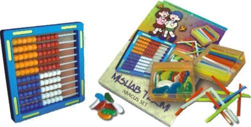 Mishap (Abaküs) Takımı +Sayı Çubuğu +Sayma Fasulyesi
