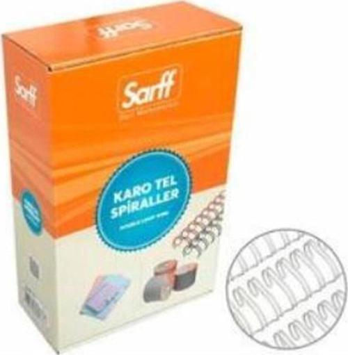 Spiral Tel (Jbı Karotel) 25 - 45 Sayfa 5/16 Beyaz (100 Lü Paket)