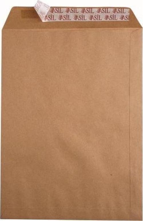 Torba Zarf Eco Çaycuma Silikonlu 17x25cm 125 Gram (400 Lü Paket)