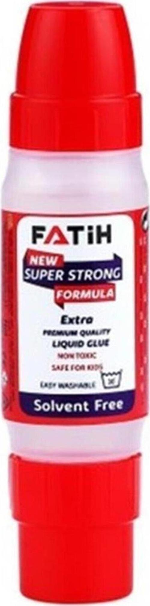 Sıvı Yapıştırıcı Solventsiz Çift Uçlu Şeffaf 30 ML (24 Lü Paket)