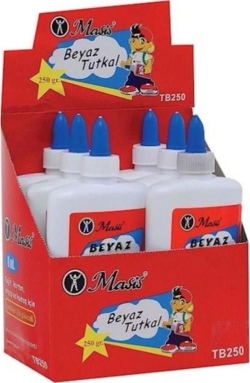 Tutkal 250 Gram Beyaz Tutkal (6 Lı Paket)
