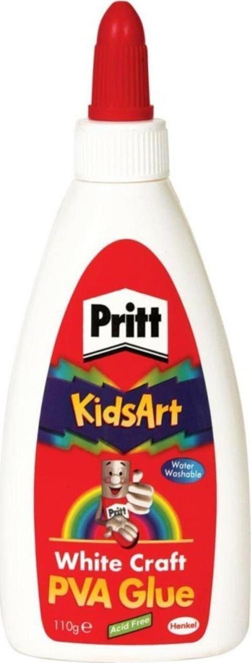 Tutkal Kidsart 110 Gram Beyaz Tutkal (12 Adet)
