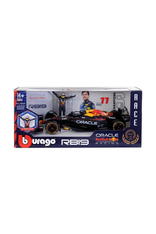 1:24 Oracle Red Bull Racing RB19 Figürlü Formula 1 Yarış Arabası