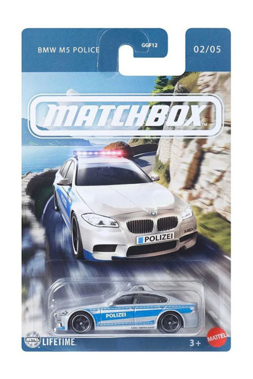 - BMW M5 Police - Gri (1/64)