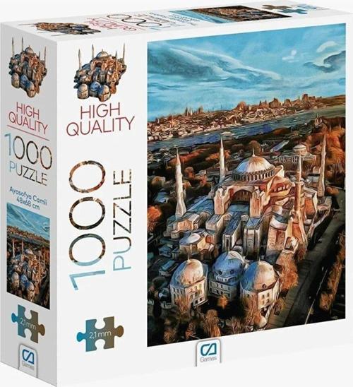 Ca Puzzle 1000 Parça Ayasofya Camii 1000 Parça Puzzle