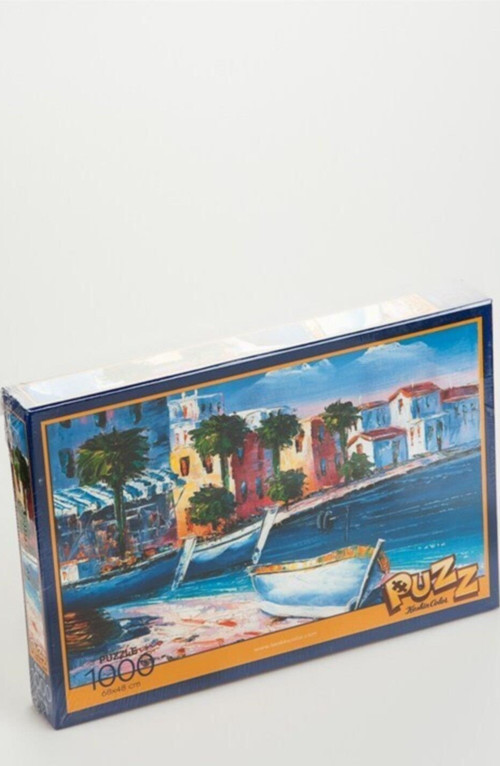 Keskin Puzzle Akdeniz 1000 Parça 68x48 Cm Akdeniz Puzzle
