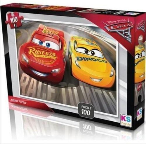 Cars Puzzle 100 Parça Çocuk Puzzle