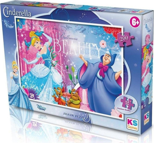 Cinderella Puzzle 200 Parça Puzzle