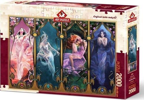 Dört Cevher 2000 Parça Puzzle