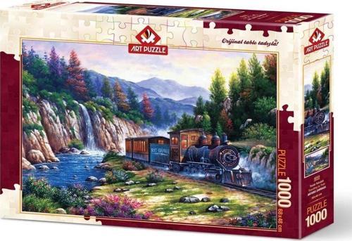 Trenle Yolculuk 1000 Parça Puzzle