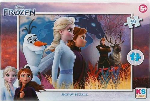 Puzzle 50 Parça Frozen 50 Parça Çocuk Puzzle