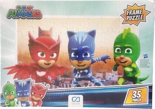 Çocuklar Için Pj Maskeliler Frame Puzzle 35 Parça (Karışık Model 1 Adet)