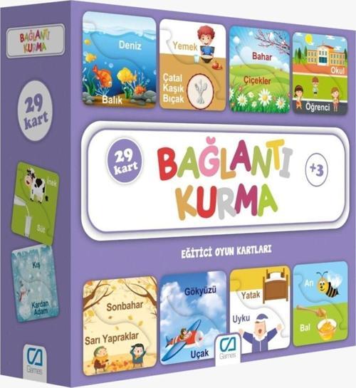 Eğitici Kartlar Bağlantı Kurma 29 Parça