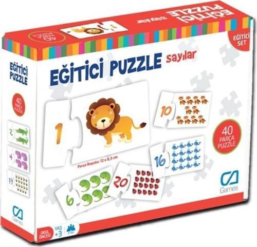 Eğitici Puzzle Sayılar