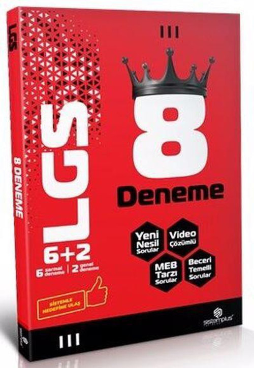Sistemplus Yayınları 8.SINIF LGS 8 Lİ PAKET DENEME