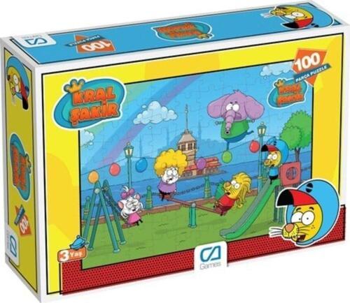 Kral Şakir 100 Parça Çocuk Puzzle