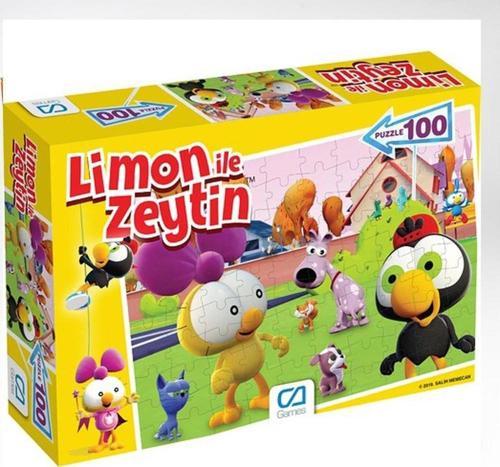 Li̇mon İle Zeyti̇n Puzzle 100 Parça
