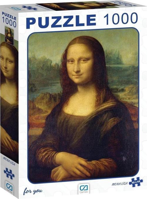 Mona Lisa 1000 Parça Puzzle