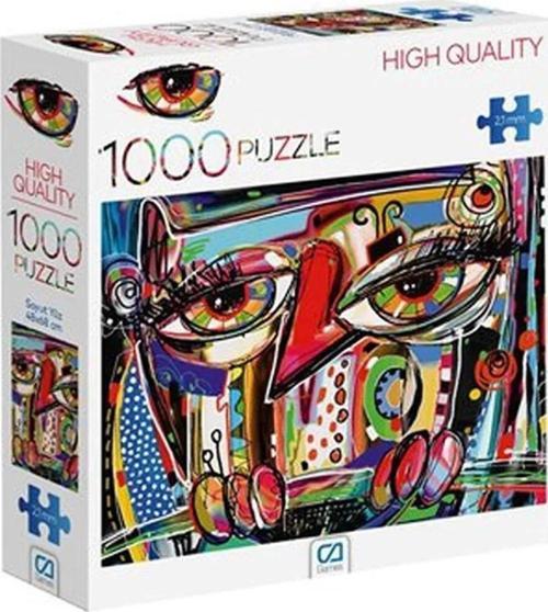 Soyut Yüz 1000 Parça Puzzle