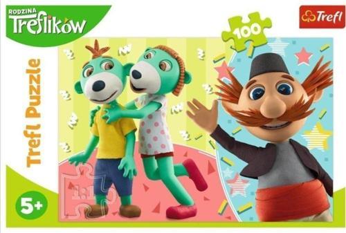 Çoçuk Puzzle Treflıks And Uncle 100 Parça Puzzle