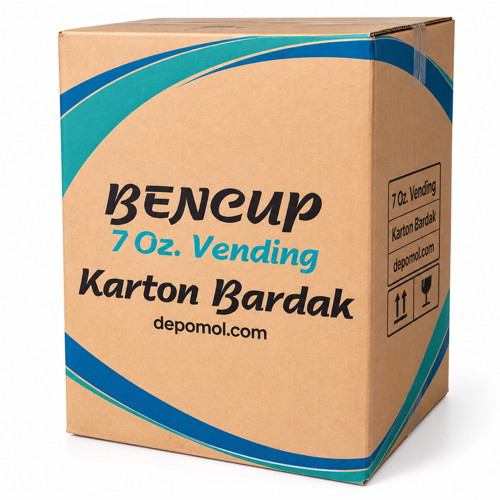 7 Oz Karton Bardak 3000 Adet Otomat Bardağı Çay Kahve Bardağı