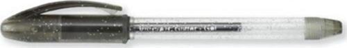 Siyah Simli Tükenmez Kalem Jel Simli 1.0 MM Siyah (12 Li Paket)