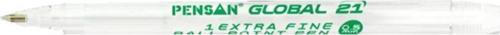 Yeşil Tükenmez Kalem Global 0.5 MM Yeşil 12 li (1 Paket 12 Adet)