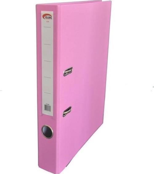 Büro Klasör Dar Plastik Pembe Dar Klasör (30 Lu Paket)