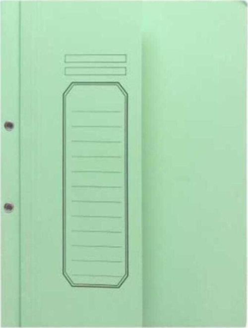Yarım Kapak Dosya Lüks Yeşil (25 Li Paket)