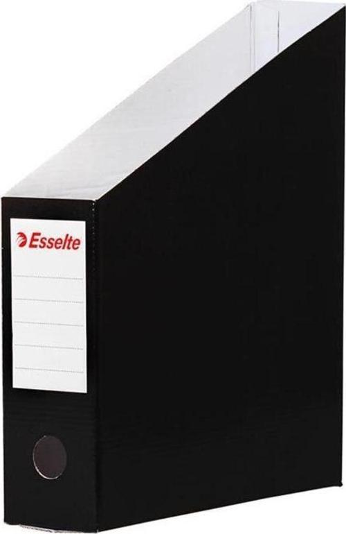 Kutu Klasör Karton Magazinlik 7.2 x 31.5 x 25 CM Siyah (6 Lı Paket)