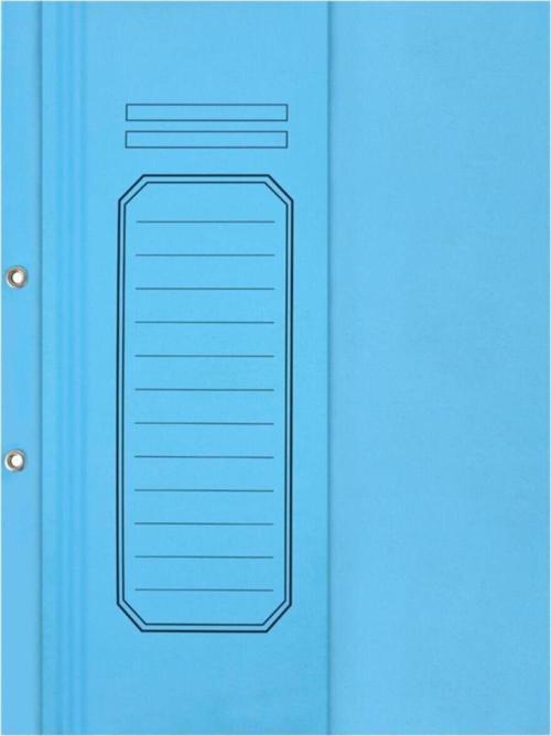 Yarım Kapak Dosya Karton Mavi (50 Li Paket)