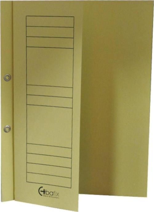 Yarım Kapak Dosya Karton Sarı (50 Li Paket)