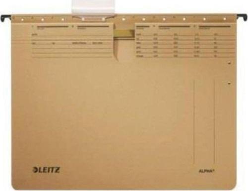 Askılı Dosya Telli Karton A4 Kahverengi (10 Lu Paket)