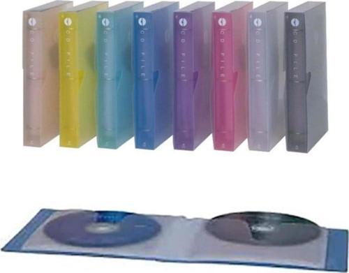 Cd Kutusu 48 Li CD Kutusu CD Çantası Şeffaf Renkler