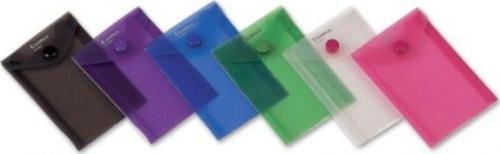 Çıtçıtlı Dosya A7 Şeffaf Renkler (1 Paket 12 Adet)
