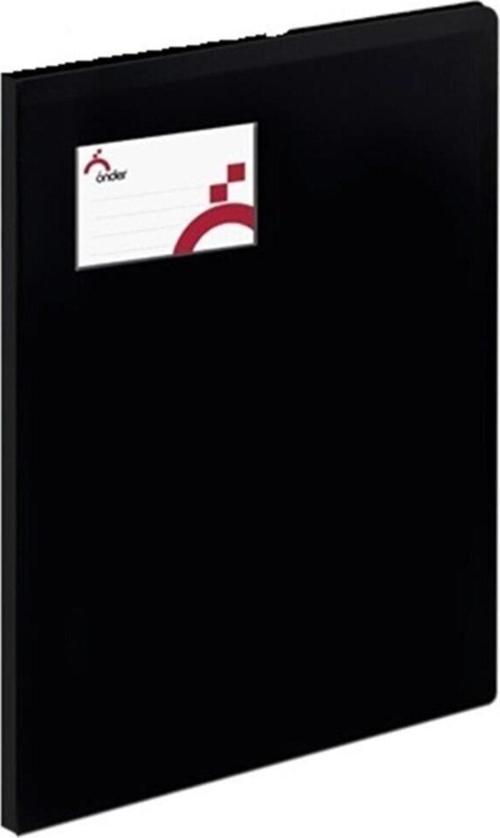 Katalog (Sunum) Dosyası PP A3 40 Lı Siyah