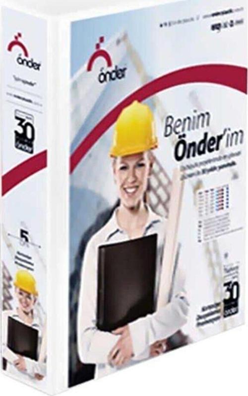 Sunum Klasörü 4 Halkalı 70 MM A4 Beyaz 2017-5