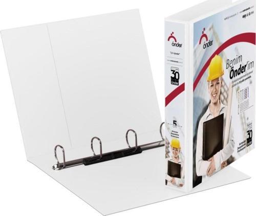 Sunum Klasörü 4 Halkalı 90 MM A4 Beyaz